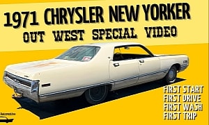 1971 Chrysler New Yorker Half-Survivor With a Super Rare Option Gets First Drive Since '96