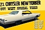 1971 Chrysler New Yorker Half-Survivor With a Super Rare Option Gets First Drive Since '96