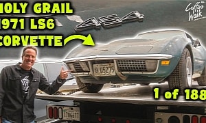 1971 Corvette LS6 454/425 Is Mostly Original; There's a Story About Its Big-Block
