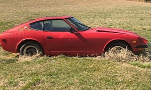 1971 Datsun 240Z Parked on a Field Is a Mystery, Needs a New Home