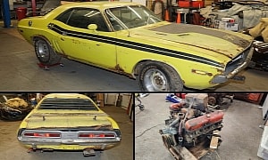 1971 Dodge Challenger R/T Found in a Backyard Comes With Two Engines, Quirky Features