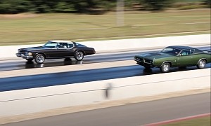 1971 Dodge Charger R/T Drag Races 1973 Buick Riviera, Results are Surprising