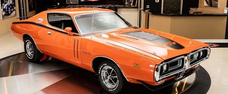 1971 Dodge Charger R/T Is an Orange Gem With Numbers Matching 440 V8 -  autoevolution