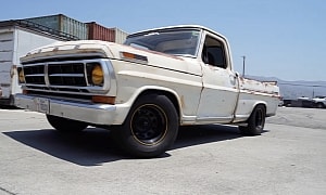 1971 Ford F-100 Is Full of Rust and Incredibly Fast, but What Is That Under the Hood?