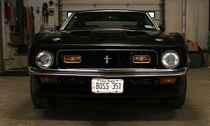 1971 Ford Mustang Boss 351 Garage Find Flexes Original Engine, Zero Damage