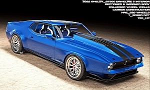 1971 Ford Mustang Mach 1 Gets Tough Supercharged Love, Morphs to Vintage Shelby GT500