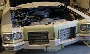 1971 Oldsmobile Delta 88 Barn Find Is a Monster Survivor With a Monster Engine