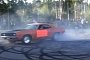 1971 Plymouth Barracuda Pulls Burnouts for Raggare Audience in Sweden