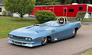 1971 Plymouth Cuda "Drag Roadster" Looks Like Muscle Mischief