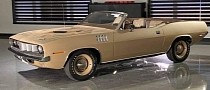 1971 Plymouth 'Cuda in Tunisian Tan Is a 1-of-1 Gem, Costs a Fortune