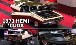 1971 Plymouth HEMI 'Cuda With Unique Paint Job Sells for Big Money