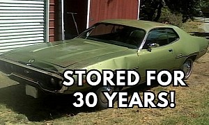 1971 Plymouth Satellite Sebring Abandoned for 30 Years, Emerges As Running Survivor