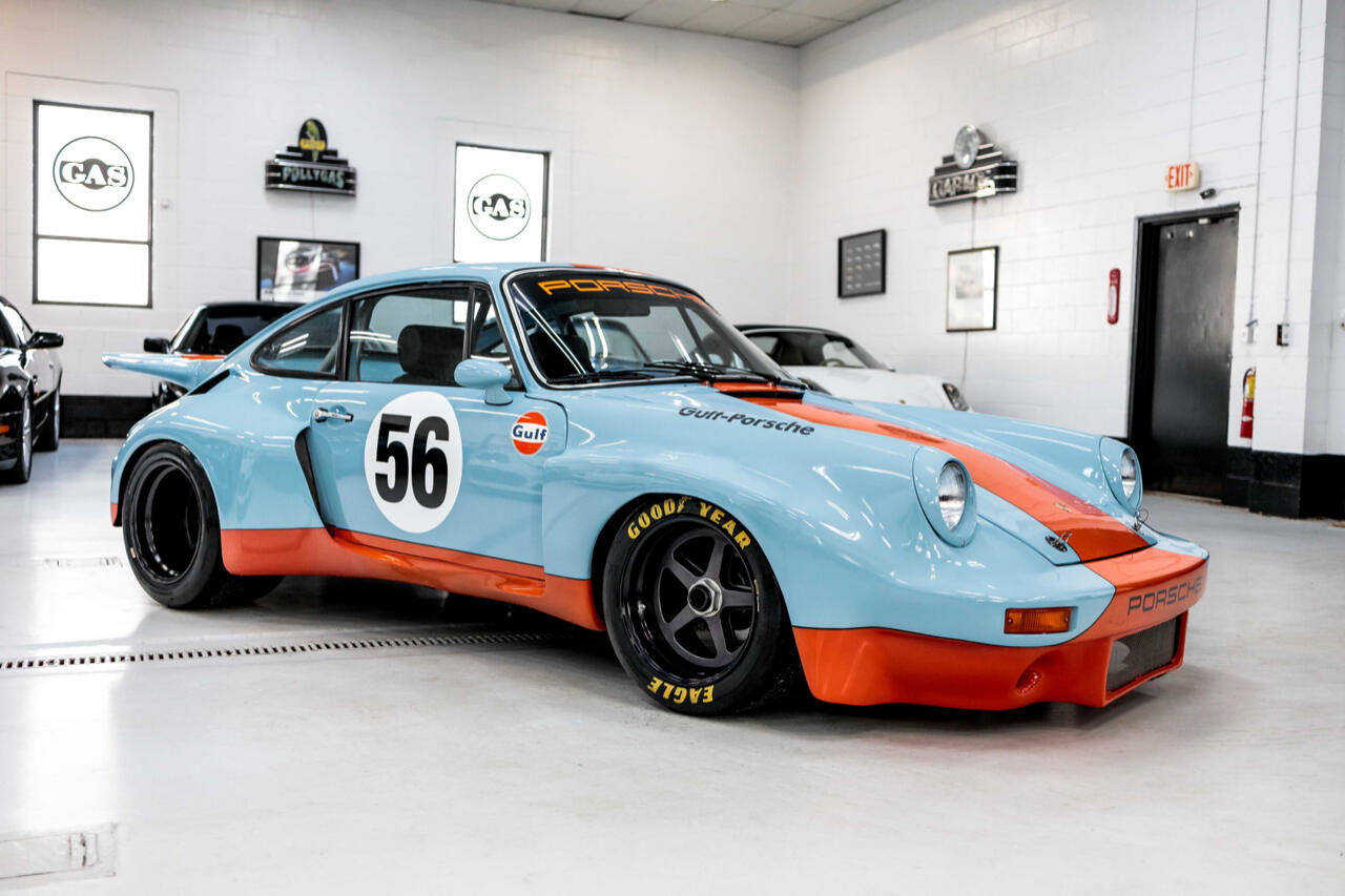 1971 Porsche 911 T With Gulf-Liveried Super Wide RSR Body Kit Is All Show -  autoevolution