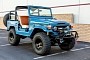 1971 Toyota Land Cruiser FJ40 Should Feel Right at Home on a Beach-Leading Trail