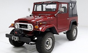 1971 Toyota Land Cruiser Rocks 1970 Chevrolet 350 Engine, and It Loves It