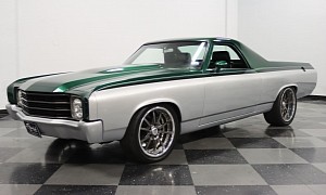 1972 Chevrolet El Camino With LS3 Engine Swap Cranks Out 520 HP
