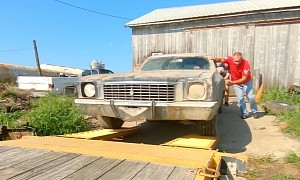 1972 Chevrolet Monte Carlo Barn Find Is a Sad Sight, Gets First Wash in 20 Years