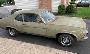 1972 Chevrolet Nova Previously Owned by an Elderly Woman Hides Incredibly-Low Mileage