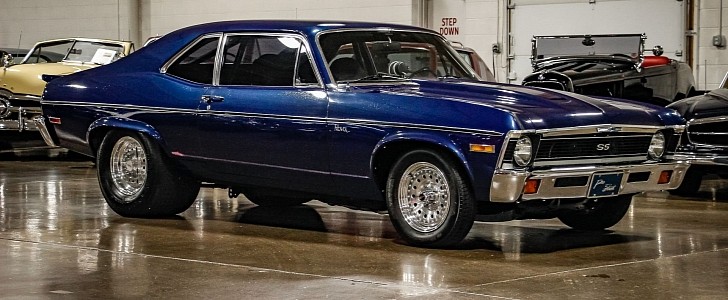 1972 Chevrolet Nova SS Pro Street build with 540ci for sale at Garage Kept Motors