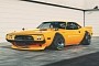 1972 Dodge Challenger R/T Blends Digital American Muscle With Japanese Works