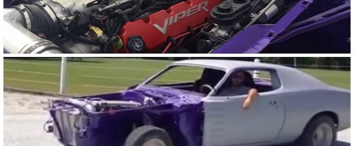 1972 Dodge Charger Restomod Gets Viper V10 Engine