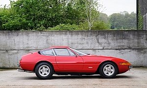 1972 Ferrari 365 GTB/4 Daytona Once Owned by Elton John Could Fetch $570,000