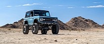 1972 Ford Bronco Restomod Gets Turquoise and Digital Eveything