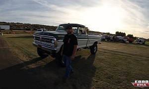 1972 Ford F-250 4x4 Feels Like the Right Highboy After Powerstroke Turbo Swap
