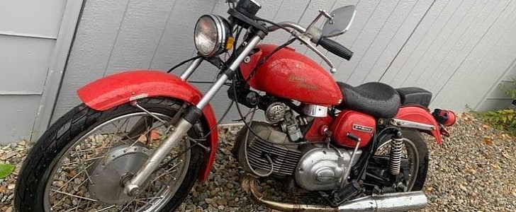 1972 Aermacchi Harley-Davidson 350 Sprint stolen 4 years ago, returned to owner presumably out of guilty conscience 