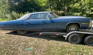 1972 Imperial Survivor Comes Out of the Barn, Gets First Wash and Drive in 41 Years