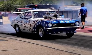 1972 Mercury Comet Dragster Is No Slouch, Pulls 4-Second 1/8-Mile Runs