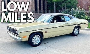1972 Plymouth Duster Emerges From Grandma's Garage After 35 Years, Low-Mile Surprise