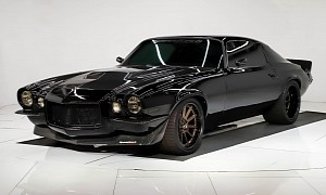1973 Chevrolet Camaro With 640-HP LS V8 Is Pro-Touring Perfection