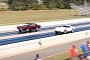 1973 Chevrolet Corvette Drag Races 1969 Pontiac GTO, It's a Photo Finish
