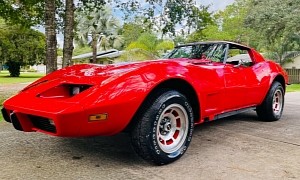 1973 Chevrolet Corvette Found in a Private Collection Flexes a Mysterious Engine