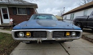1973 Dodge Charger Rallye Flexes Rare Matching-Numbers V8, Needs Total Restoration