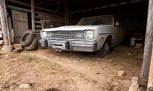 1973 Dodge Dart Spent 29 Years in a Barn, Engine Refuses To Die
