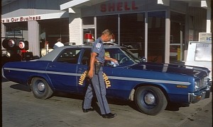 1973 Dodge Polara Is a Former Nevada Highway Patrol Car Sitting for 45 Years