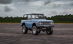 1973 Ford Bronco Regains Its Youth After a 1,500-Hour Restoration Process