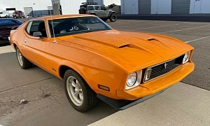 1973 Ford Mustang Barn Find Stored for 25 Years Is All Original Under the Hood