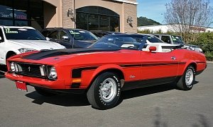 1973 Ford Mustang Convertible Is a One in a Million Barn Find