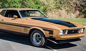 1973 Ford Mustang Mach 1 Packs the Original 351 Cleveland
