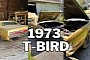 1973 T-Bird Left Kentucky in 1984, Got a Repaint in 1985, Was Abandoned in a Barn in 1986