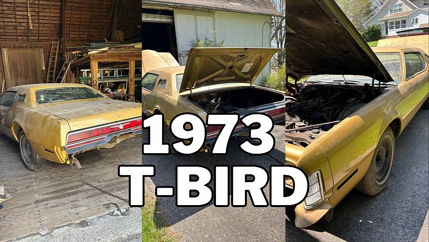 1973 Ford Thunderbird barn find