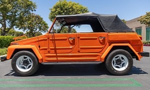 1973 Volkswagen Thing Likely Has Summer Road Trips Written All Over Its Orange Body