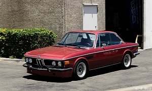 1974 BMW 3.0CS Gets Lowering Springs