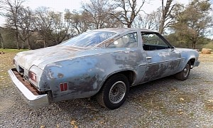 1974 Chevrolet Chevelle Malibu Parked for Decades Flexes a Wrecked Corvette Engine