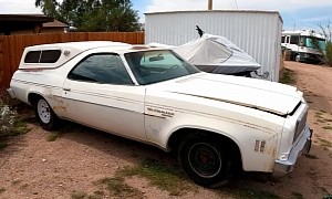 1974 Chevy El Camino Desert Queen Gets Another Shot at Life After Sitting for Years