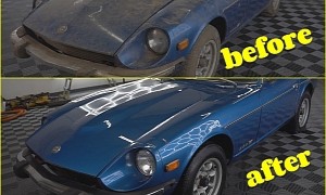 1974 Datsun 260Z Gets First Wash in 22 Years, Goes From Barn Find to One-Year Wonder