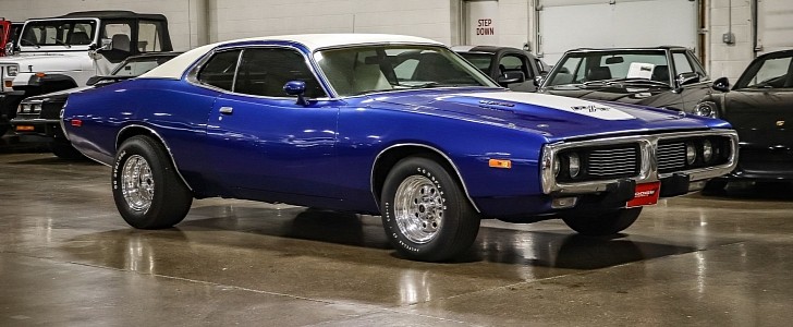 1974 Dodge Charger Is a Timely Affordable R/T Tribute in White and Blue  Disguise - autoevolution